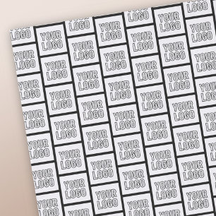 Jedes Logo oder jedes Bildwiederholmuster Seidenpapier