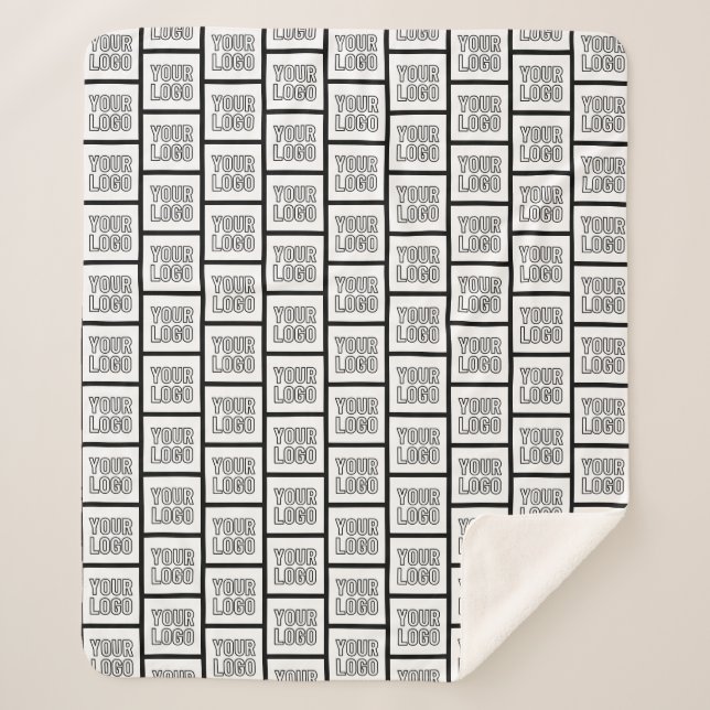 Jedes Logo oder jedes Bildwiederholmuster Sherpadecke (Vorderseite)