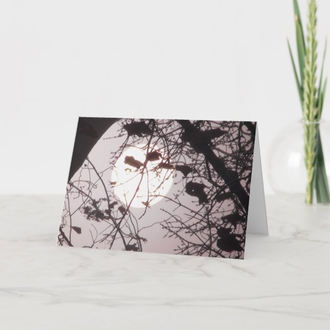 Jedes Mal, wenn die Sonne steigt, erhalten wir ein Karte (Vorderseite)