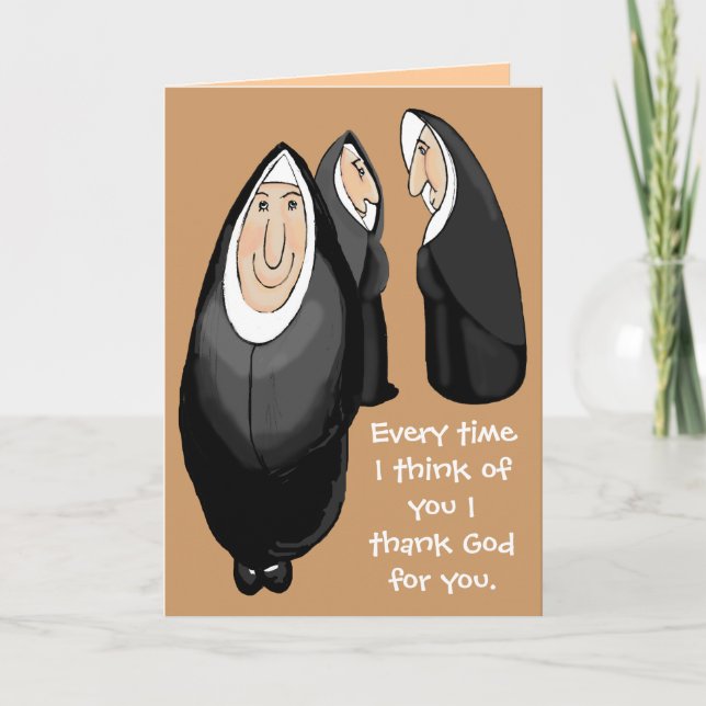 Jedes Mal, wenn ich an dich denke Bibelverse Karte (Vorderseite)