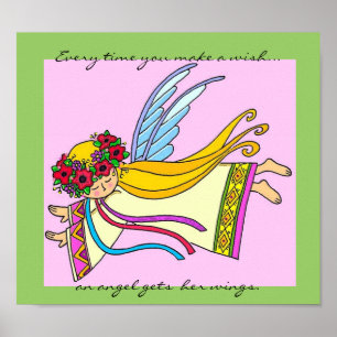 Jedes Mal, wenn Sie einen Wunsch machen Poster