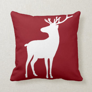 Jedes mögliches Farbmonogramm-Ren 2 versah Kissen