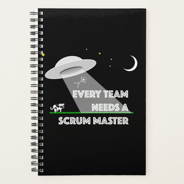 Jedes Team benötigt einen Scrum Master Planer (Vorderseite)