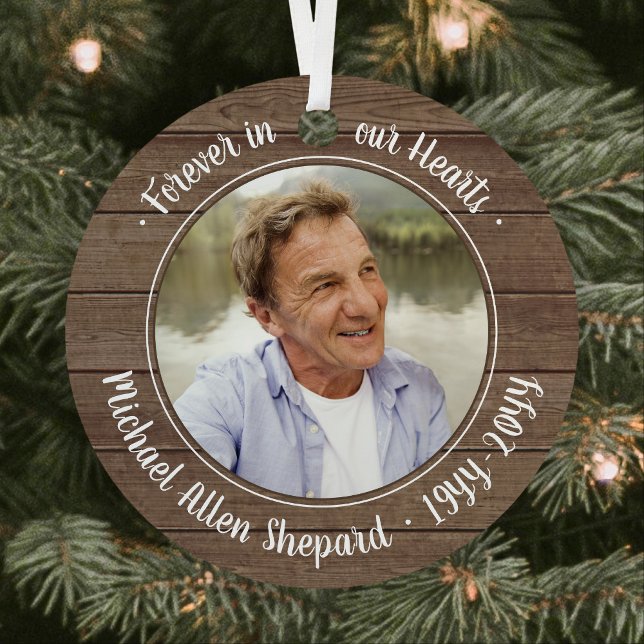 Jedes Text-2-Foto-Gedächtnis Elegante rustikale Im Ornament Aus Metall (Von Creator hochgeladen)