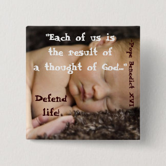 Jedes von uns ist das Ergebnis eines Gedankens des Button