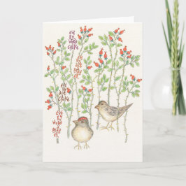 Jedes Wort Notecard Feiertagskarte