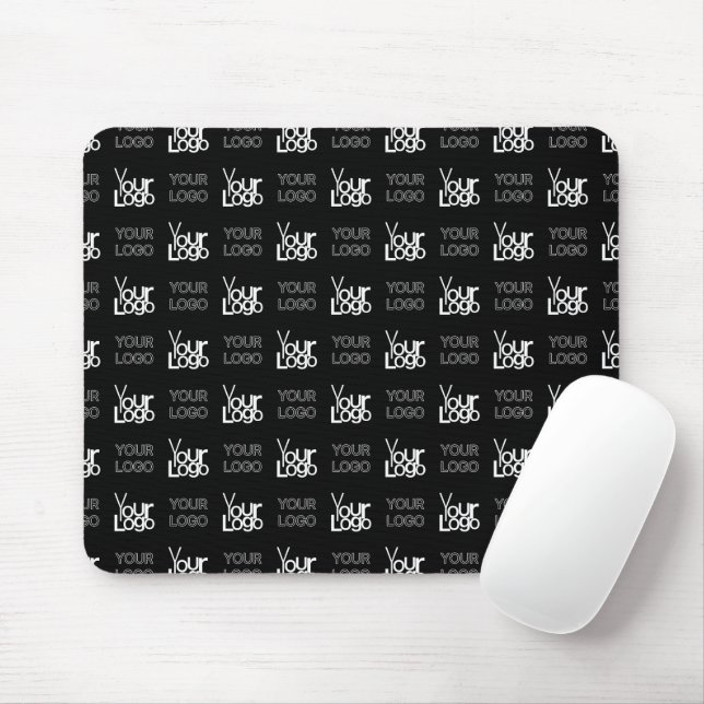 Jedes zweite Logo oder wiederholendes Bildmuster Mousepad (Mit Mouse)