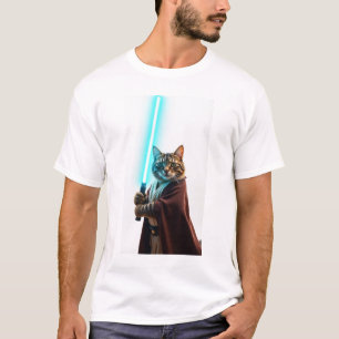 Jedi Paws: Schlacht der kosmischen Kätzchen T-Shirt
