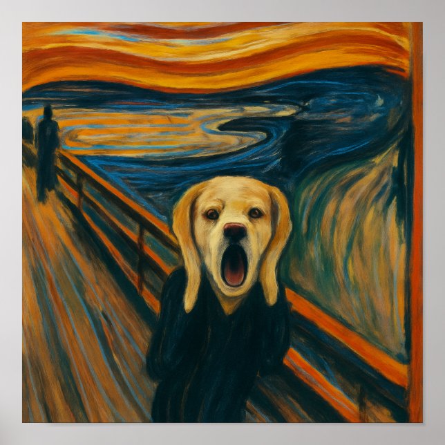 "Jed's Primal Scream" Poster (Vorne)