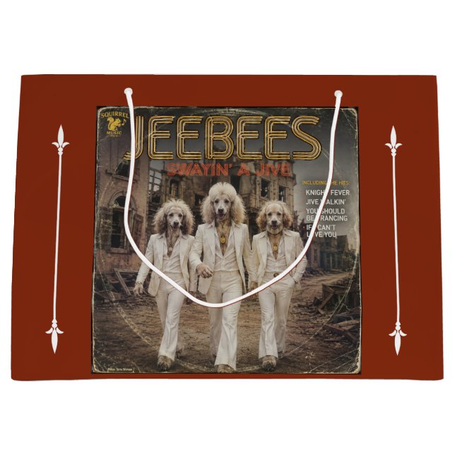 Jeebees Album: eine Parodie Große Geschenktüte (Vorderseite)