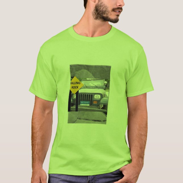 Jeep des Vater-#1 T-Shirt (Vorderseite)