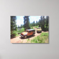 Jeep Rubicon Moutain Abenteuer Leinwand