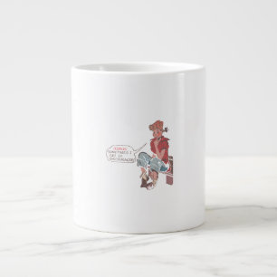 Jeepers bekomme ich manchmal so viel Mut. Jumbo-Tasse