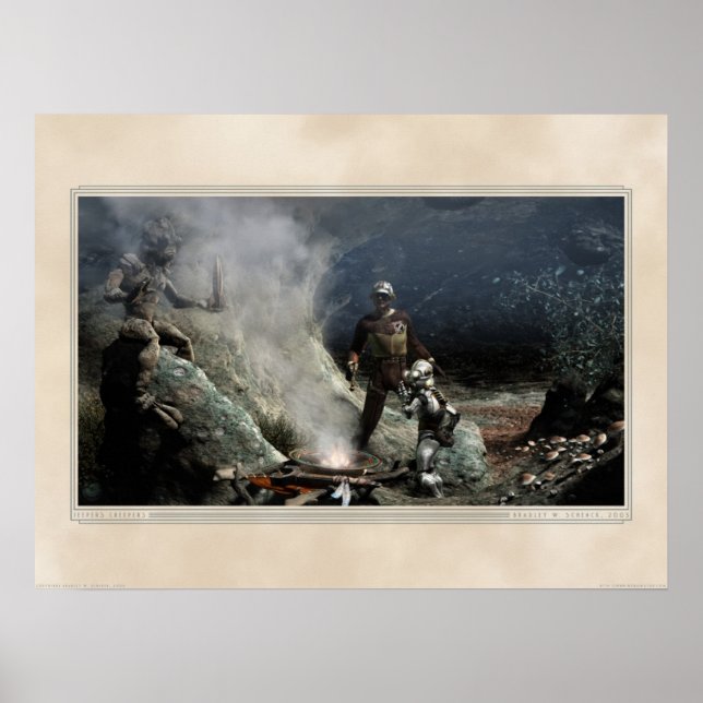 Jeepers Stramplers Poster (24x18") (Vorne)