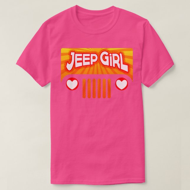 JeepGirl T-Shirt (Design vorne)