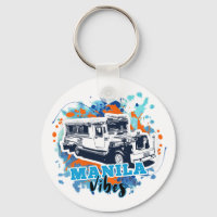 Jeepney Manila Vibes Blue Orange
