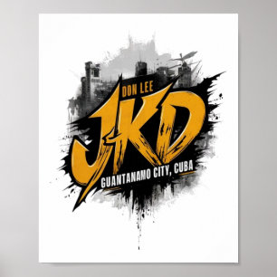 Jeet Kune Do Guantanamo City Kuba Poster