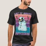 Jeezy angry evil grumpy snowman christmas winter  T-Shirt<br><div class="desc">Jeezy angry evil grumpy snowman christmas winter</div>