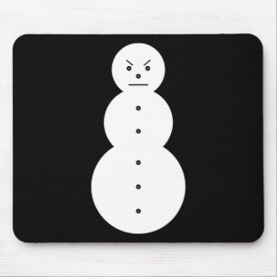 Jeezy Schneemann - Hiphop Wütender Schneemann Jeez Mousepad
