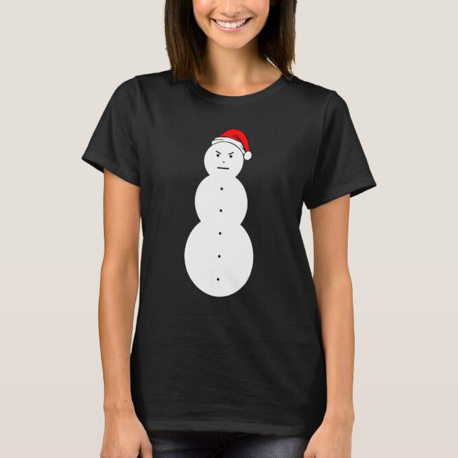 Jeezy Snowman Mad Snowman T-Shirt (Vorderseite)