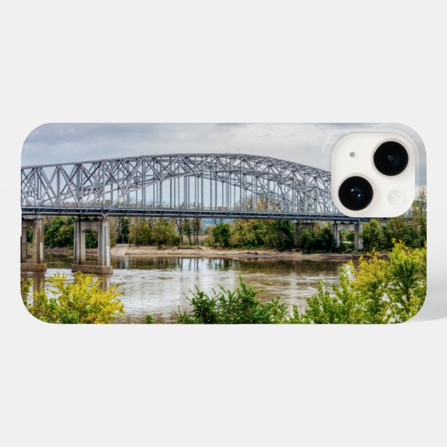 Jeff City Bridge Case-Mate iPhone Hülle (Rückseite (Horizontal))