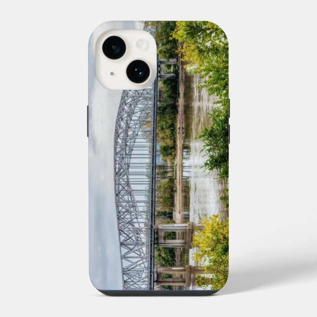 Jeff City Bridge iPhone Hülle (Rückseite)