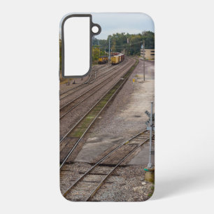 Jeff City Eisenbahnschienen Samsung Galaxy Hülle