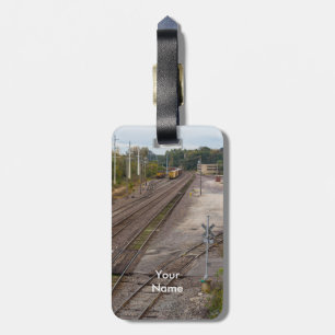 Jeff City Railroad Tracks Gepäckanhänger