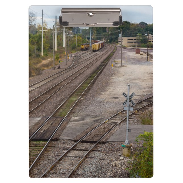 Jeff City Railroad Tracks Klemmbrett (Vorderseite)