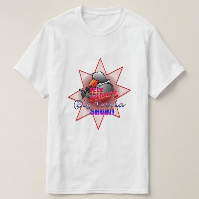 JEFF CROW'S GROSSE TRIVIA SHOW! T-Shirt (Design vorne)