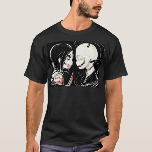 Jeff der Mörder Creepypasta schlanke Mann T-Shirt