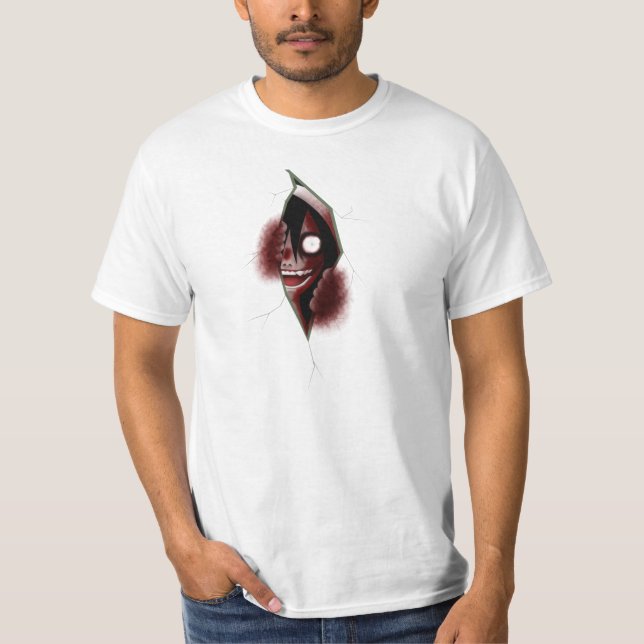 Jeff der Mörder CreepyPasta T-Shirt (Vorderseite)
