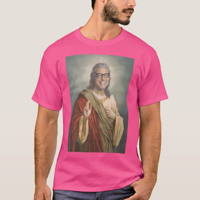 Jeff Goldblum (Jesus) T-Shirt (Vorderseite)