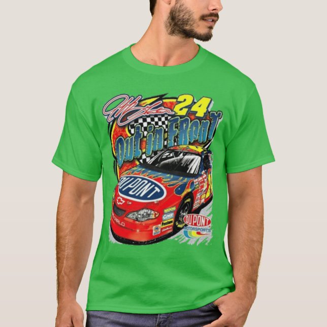 Jeff Gordon Vintage Nascar T-Shirt (Vorderseite)