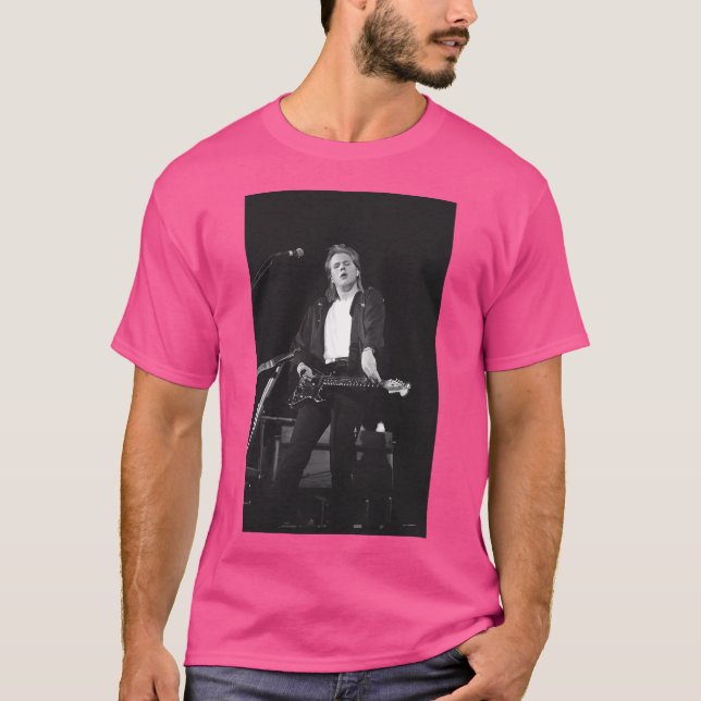 Jeff Healey Bw Fotograph T-Shirt (Vorderseite)