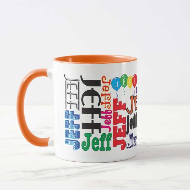 Jeff-Kaffee-Tasse Tasse (Links)