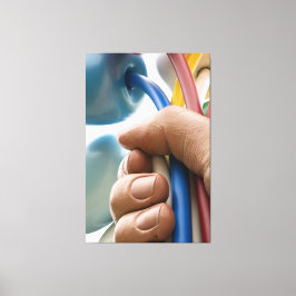 Jeff Koons Skulptur "Bouquet of Tulips" in Paris Leinwanddruck