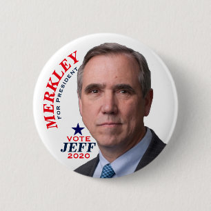 Jeff Merkley für Präsidenten Button