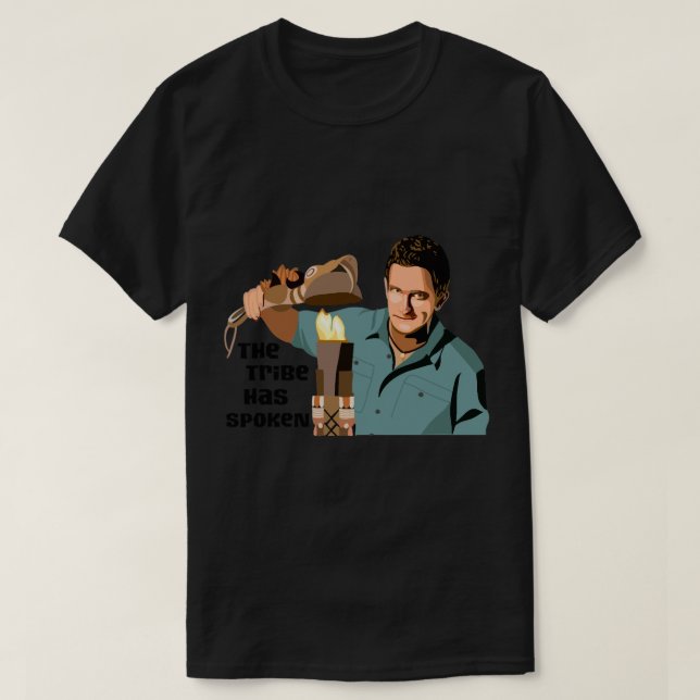 Jeff Probst Der Stamm hat gesprochen T-Shirt (Design vorne)