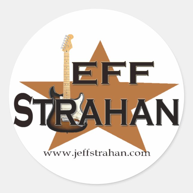Jeff Strahan Stickers (Vorderseite)