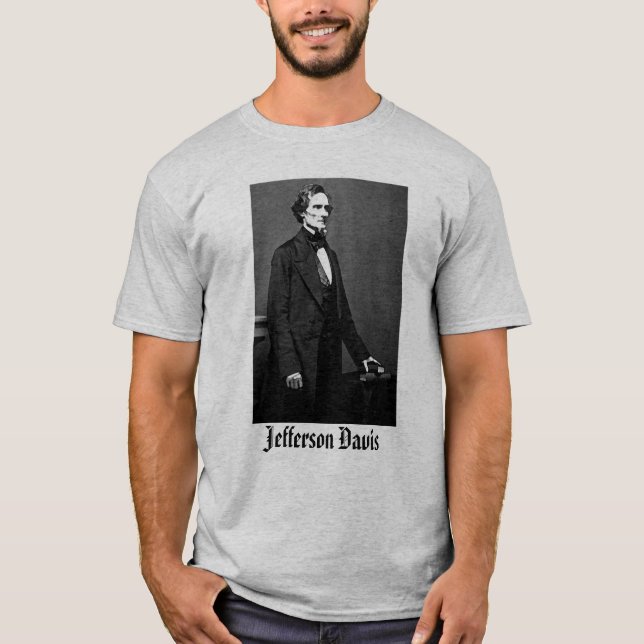 Jefferson-Davis-T-Shirt T-Shirt (Vorderseite)