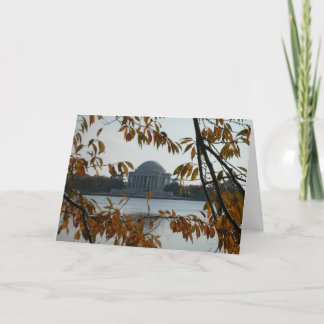 Jefferson-Denkmal im Fall Karte