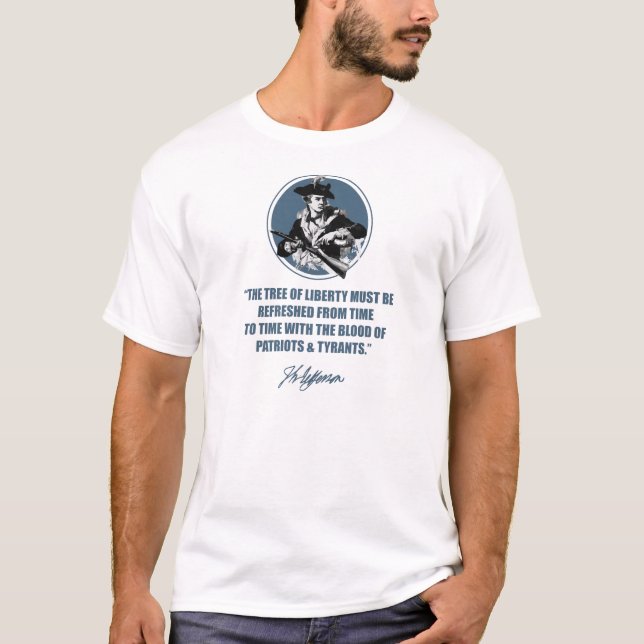 Jefferson - Der Baum der Freiheit T-Shirt (Vorderseite)