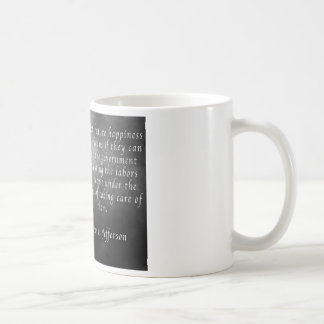 Jefferson-Freiheits-Tasse Kaffeetasse