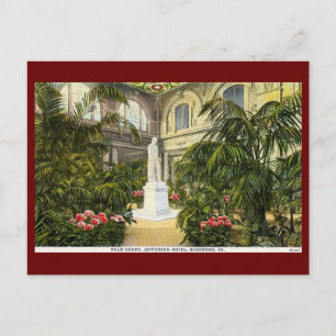 Jefferson Hotel, Richmond, Virginia Vintag Postkarte