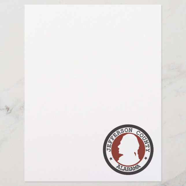 Jefferson Landkreis Siegel (Vorderseite)