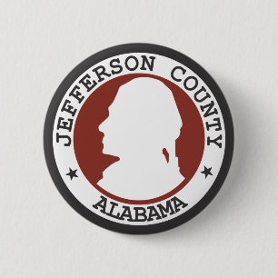 Jefferson Landkreis Siegel Button
