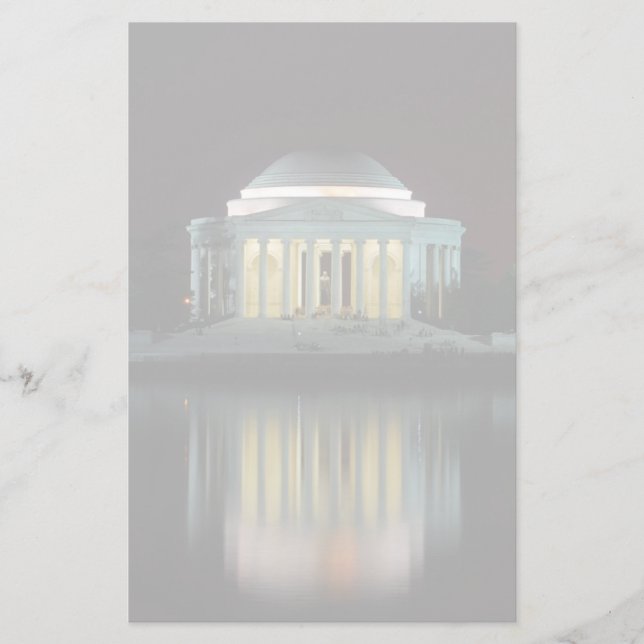 Jefferson Memorial Briefpapier (Vorderseite)