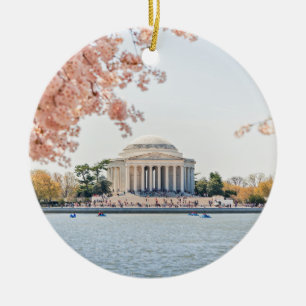 Jefferson Memorial Keramik Ornament