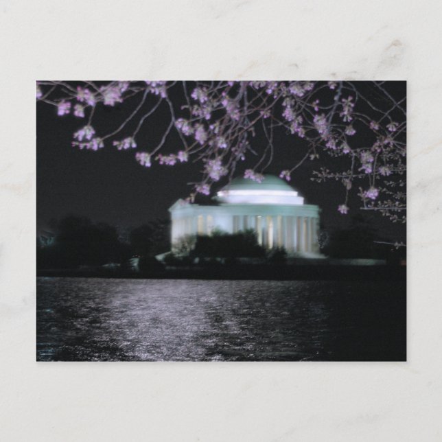 Jefferson Memorial Postkarte (Vorderseite)